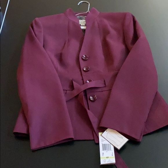 Le Suit Pants - Maroon Suit